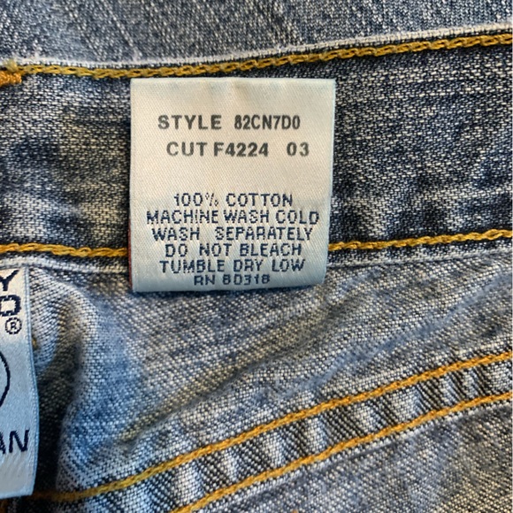 “Crossover” Split-Hem Vintage Jeans - Picture 9 of 11